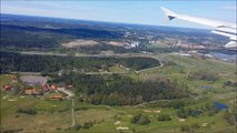 Aegean Airlines Airbus A320 landing at Stockholm Arlanda Airport