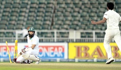 Hashim Amla Bowled by Shami