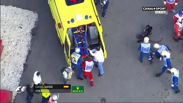 F1 : la sortie de piste spectaculaire de Carlos Sainz à Sotchi