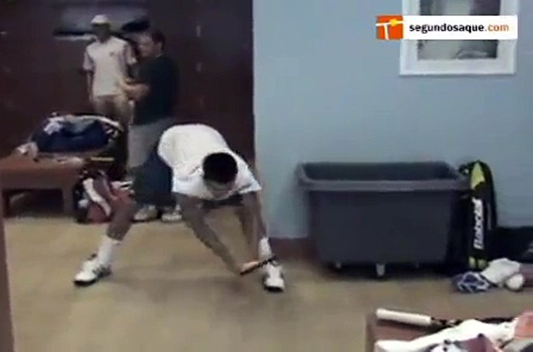 Funny Novak Djokovic Impressions at the UsOpen 07 Exclusive!