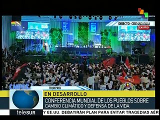 Evo: Los países del sur no seremos guardabosques del capitalismo