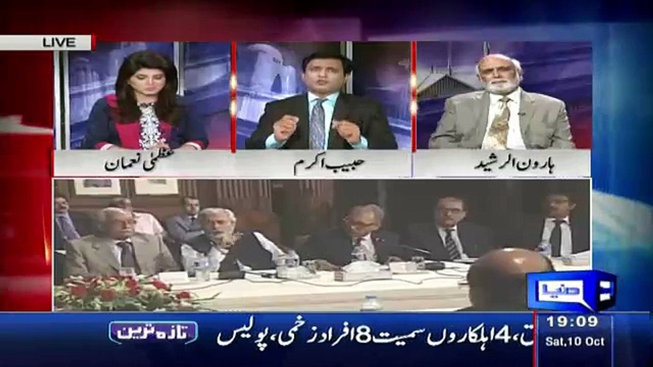 Habib Akram Bashing Imran Khan And Prasing Nawaz Shareef