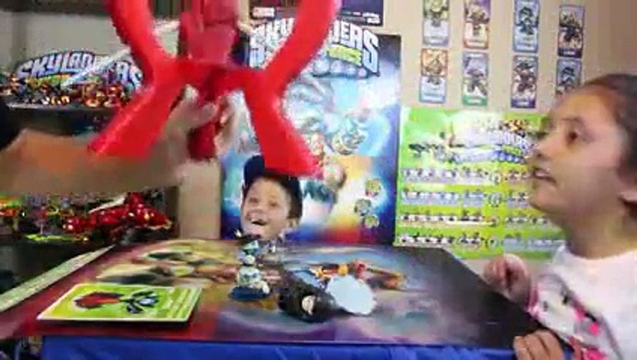 Real Life 'Pop The Kaos Balloon' like Skylanders Swap Force Bounce Zone (w- Boom Boom Balloon)