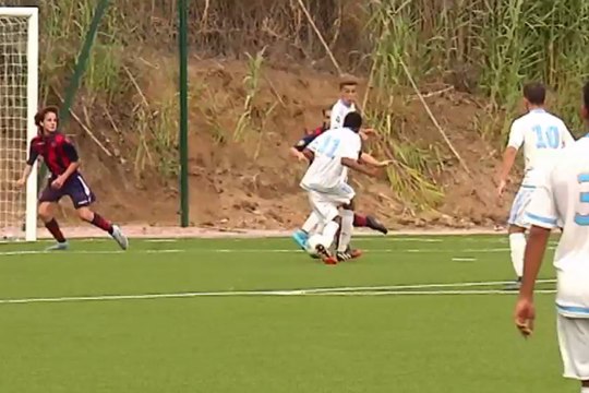 U17 National - GFC Ajaccio 0-3 OM : le but de Nassim Ahmed (37e)