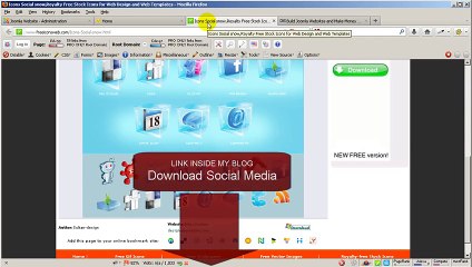 How to add Social Media Icons Facebook and Twitter to Joomla 2.5