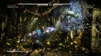 Mortal Kombat X - Johnny Cage vs Subzero