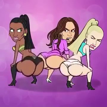 Nicki-Minaj-J-LO-Iggy-and-Kim-Kardashian-Booty-Battle-KDngGOcn9eM