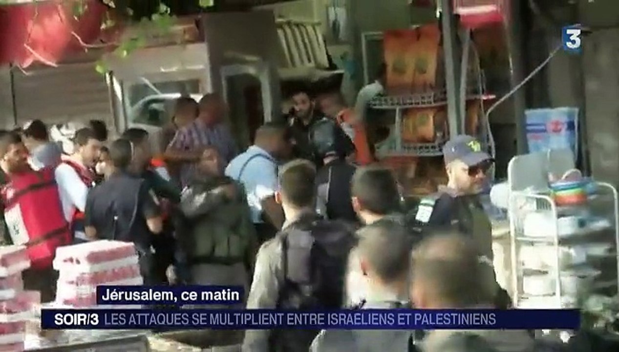 Proche-Orient : les attaques se multiplient entre Israéliens et Palestiniens