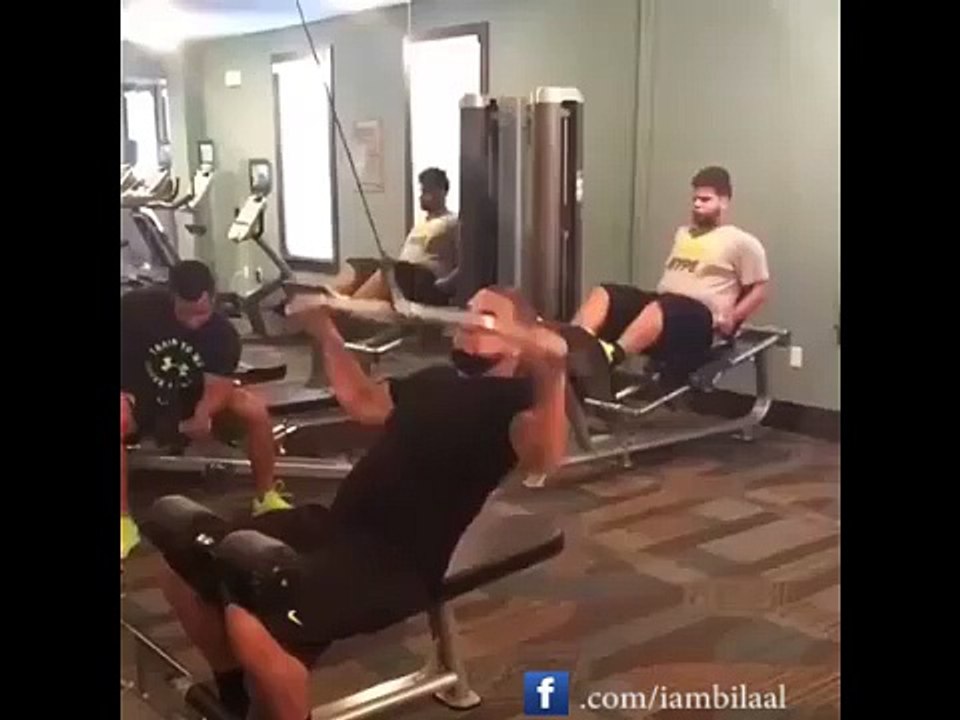 Men, At Gym When They See A Girl