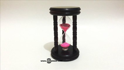 Dekoratif Ahşap Kum Saati