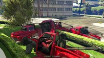 GTA 5 Online Funny Moments Tow Truck Tornado Glitch & Aliens (GTA 5 Fun Jobs)
