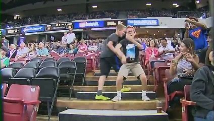 Hilarious Kid dances in Stands during Basketball game