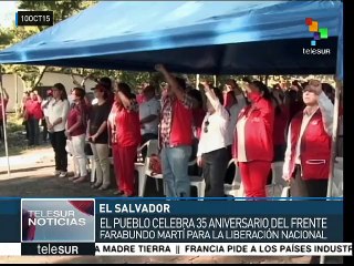 El Salvador: Frente Farabundo Martí cumple 35 años