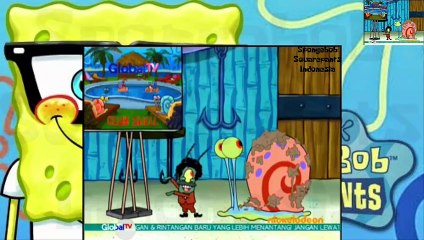 Spongebob Squarepants Indonesia - Plankton menyamar menjadi gary