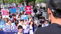 「デモなんて」　SEALDsの若者たち