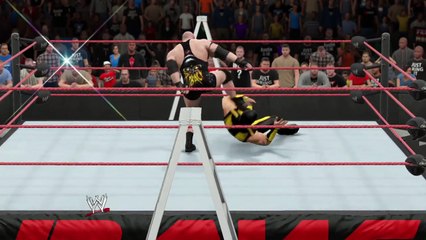 WWE 2K15 ryback v scorpion ladder match