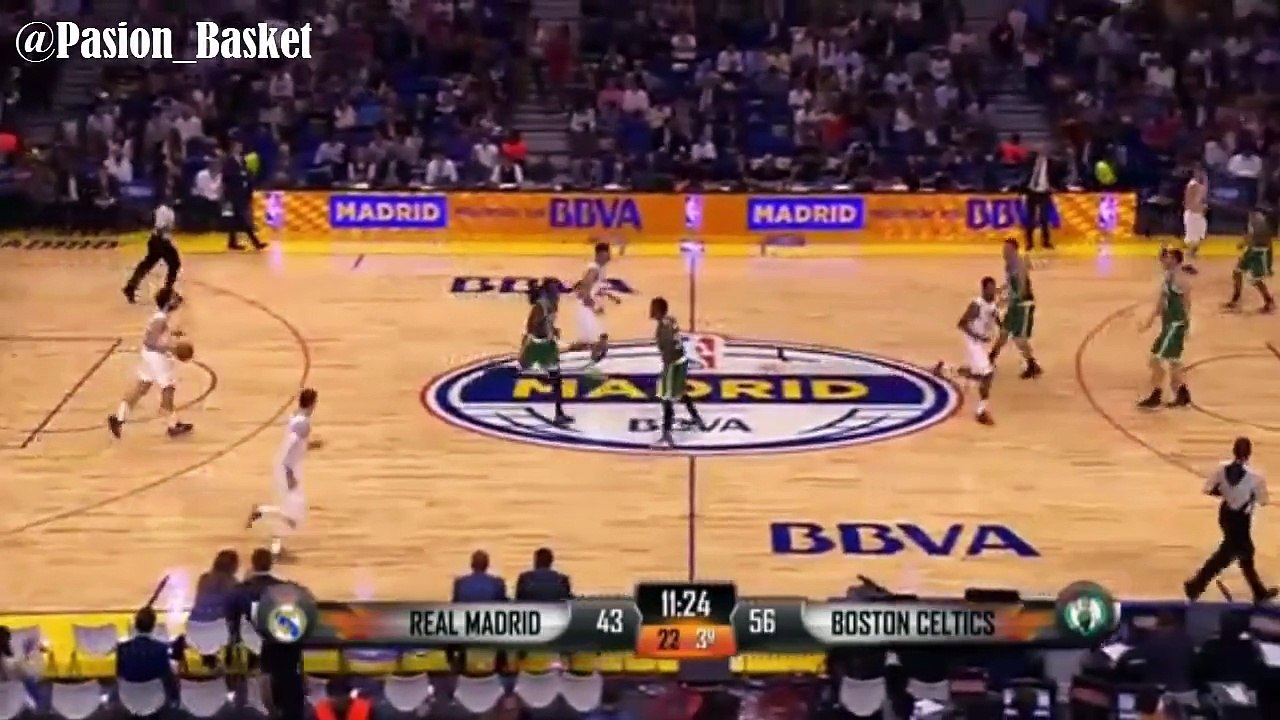 Resumen COMPLETO en español- Real Madrid vs Boston Celtics (8-10-15)