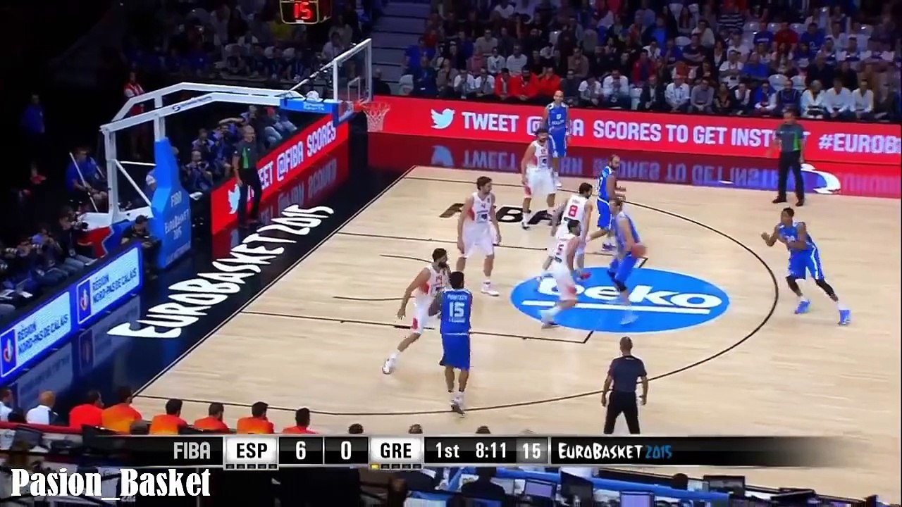 RESUMEN COMPLETO España vs Grecia - Cuartos de Final - Eurobasket 2015