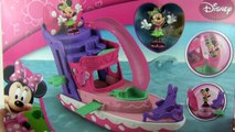 Disney Junior Minnie Mouse Polka Dot Yacht Playset Toy Review Unboxing Fisher Price Toys