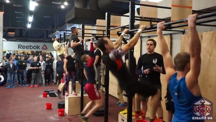 First crossfit competition in Ukraine 2015 - best motivation