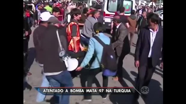 Explosões deixam mais de 90 mortos na Turquia