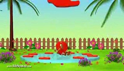 Letter Q Song - 3D Animation Learning English Alphabet ABC Songs For children