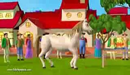 The Lion and the Unicorn -3D Animation English Nursery rhyme for children