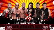 WWE 2K RIVALRIES - Evolution vs. The Shield | Extreme Rules 2014 | WWWE 2K15 Gameplay