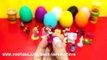 Many Play Doh Eggs Surprise Disney Princess Hello Kitty Minnie Mouse Thomas & Friends Cars