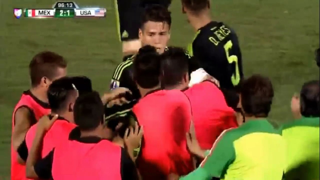 Oribe Peralta Goal ~ Mexico vs USA 2-1