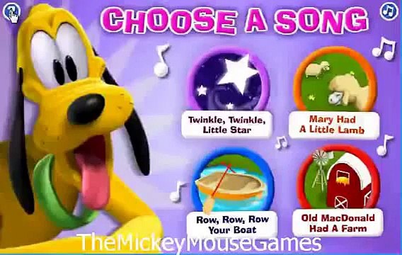 Mickey Mouse Clubhouse Game - Plutos Musical Maze - Playhouse Disney