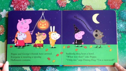 Peppa Pig Pumpkin Party Kids Halloween Story Book Read Along