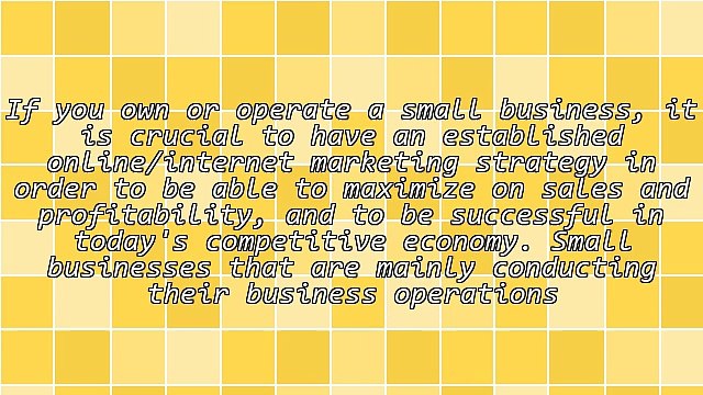 Online Marketing Strategies for Small Businesses