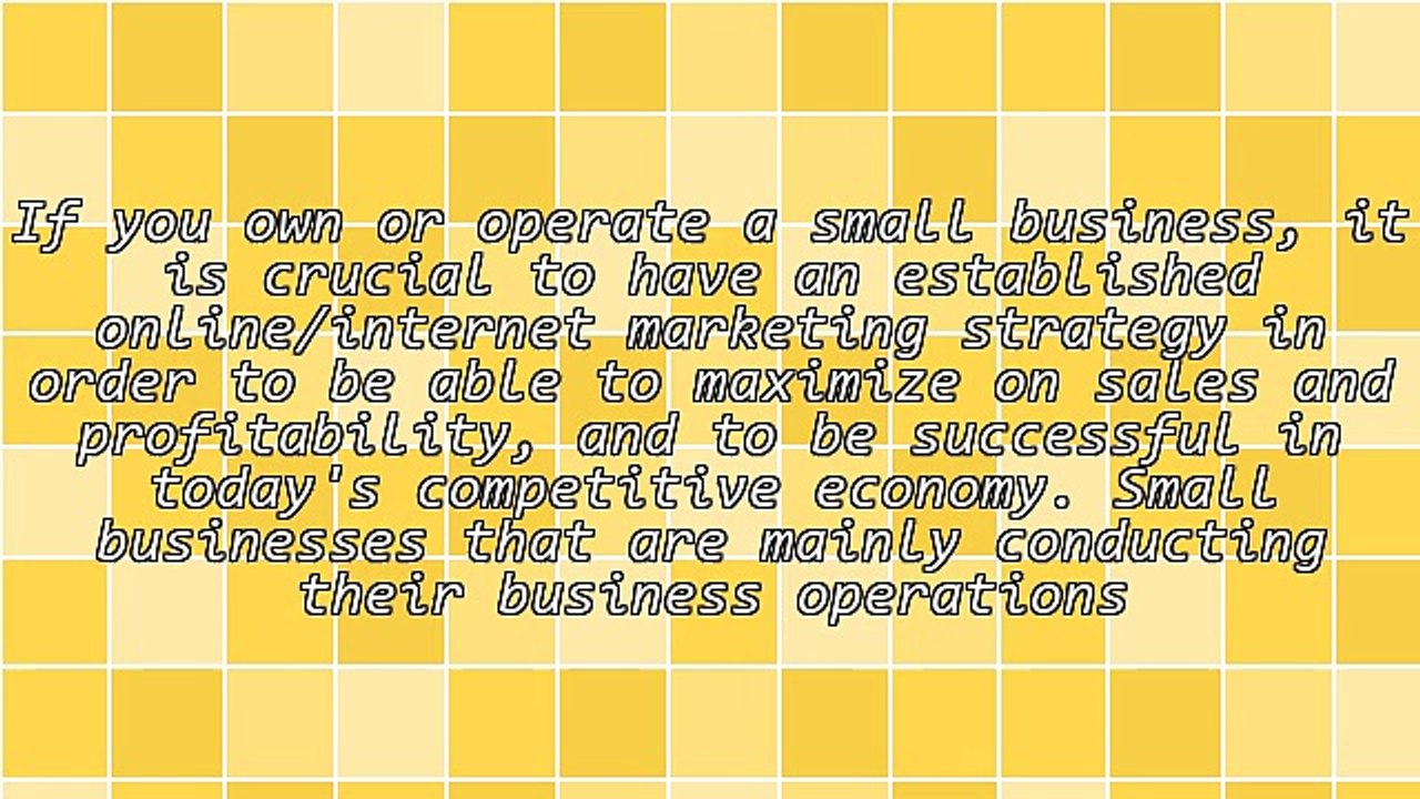 Online Marketing Strategies for Small Businesses