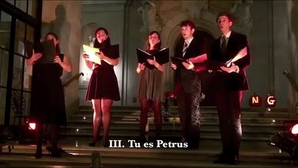 Maurice Duruflé, op. 10[c] Quatre motets sur des thèmes grégoriens, Ping 3. Tu es Petrus