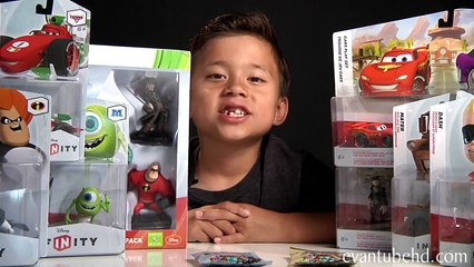 DISNEY INFINITY Overview, Unboxing & Review with EvanTubeHD Gameplay