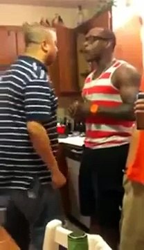 Guy Gets the Snot Knocked Out of Him