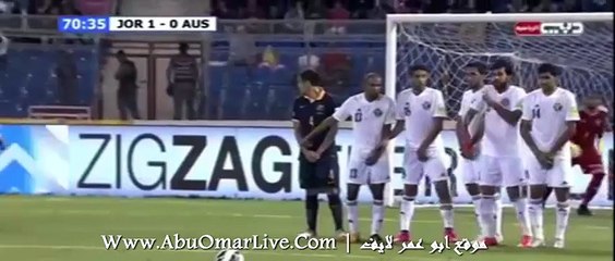 أبرز ما قدمه عامر شفيع في مباراة الأردن و استراليا