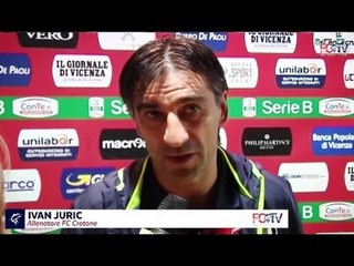 Post Vicenza, l’intervista a mister Juric