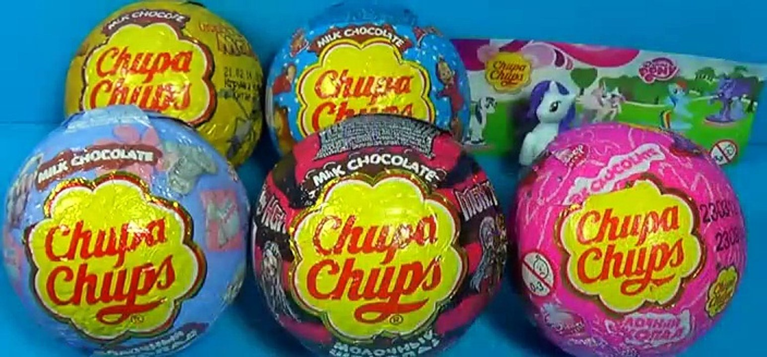 6 Chupa Chups surprise eggs MONSTER HIGH Disney PRINCESS Maya The Bee My Little PONY mymillionTV [Full Episode]