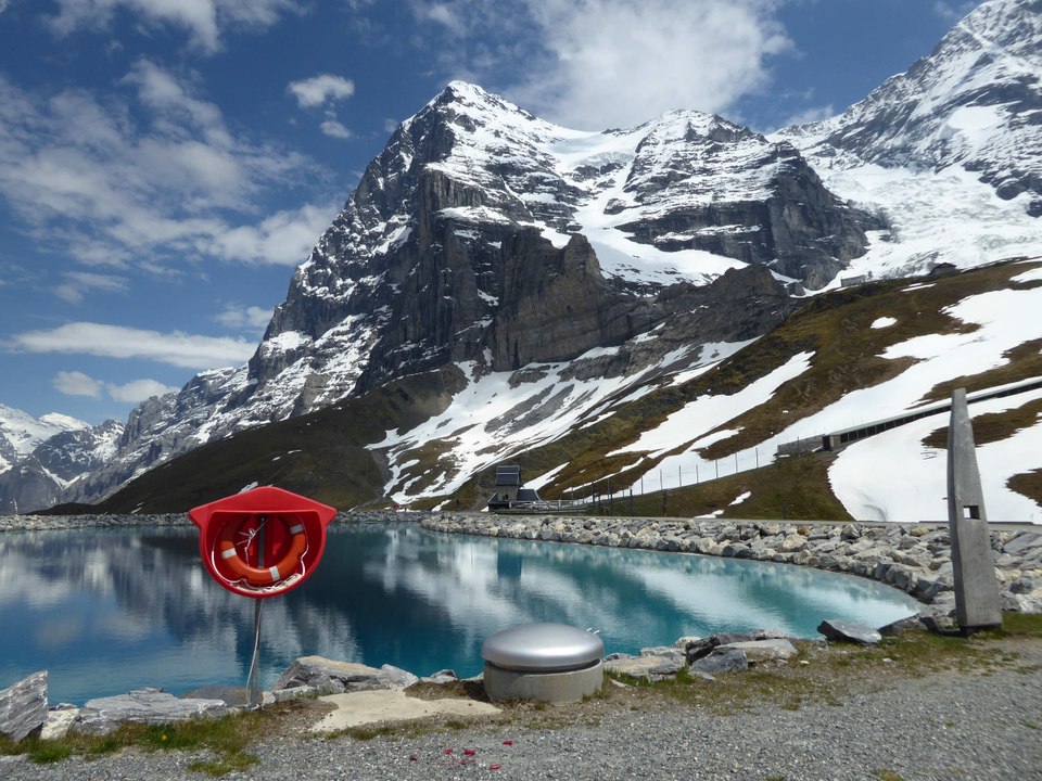 Kleine Scheidegg zum Eigergletscher (Eiger Nordwand - Mönch - Jungfrau)