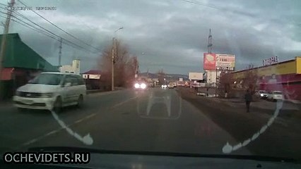 Удержался на колесах