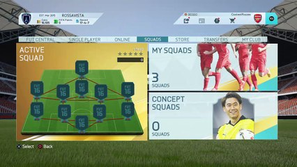 FIFA 16 FUT Hub (In Menus)