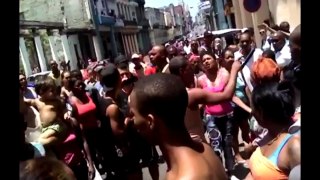 El pueblo cubano apoya a las Damas de Blanco