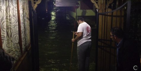 Agro Aversano - Allagamenti ed auto sommerse dall'acqua (10.10.15)