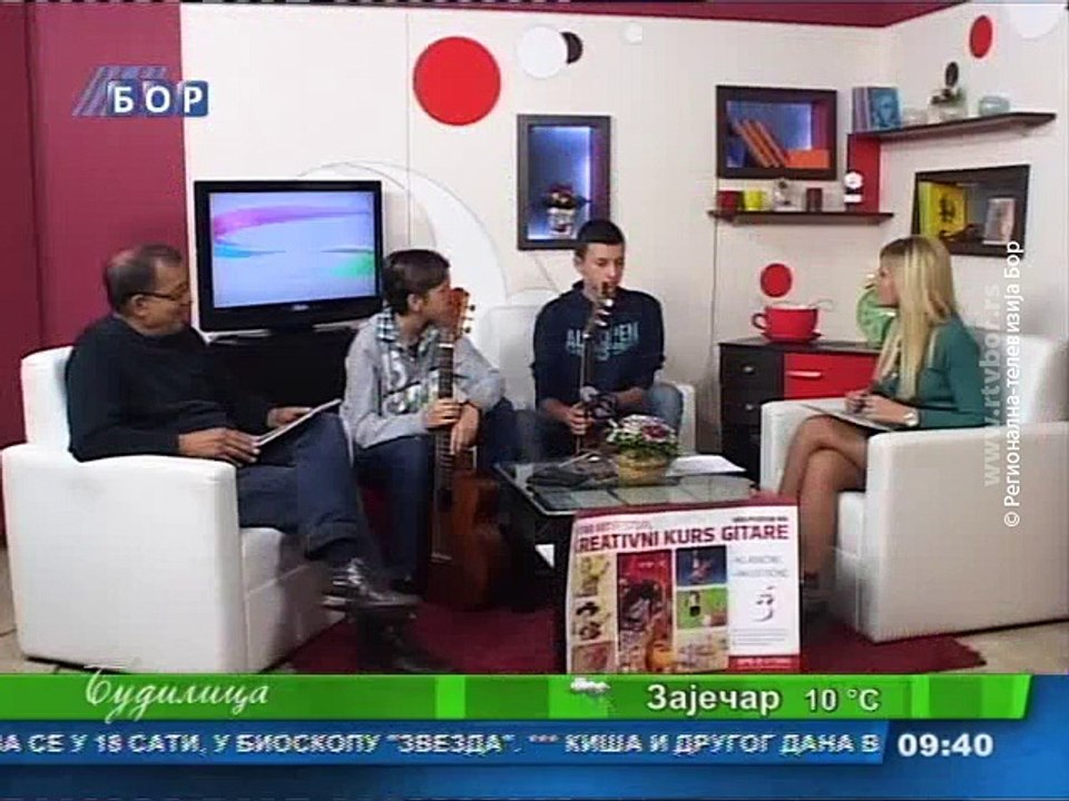 Budilica gostovanje (Nenad Ilijić i gitaristi), 11. oktobar 2015. (RTV Bor)