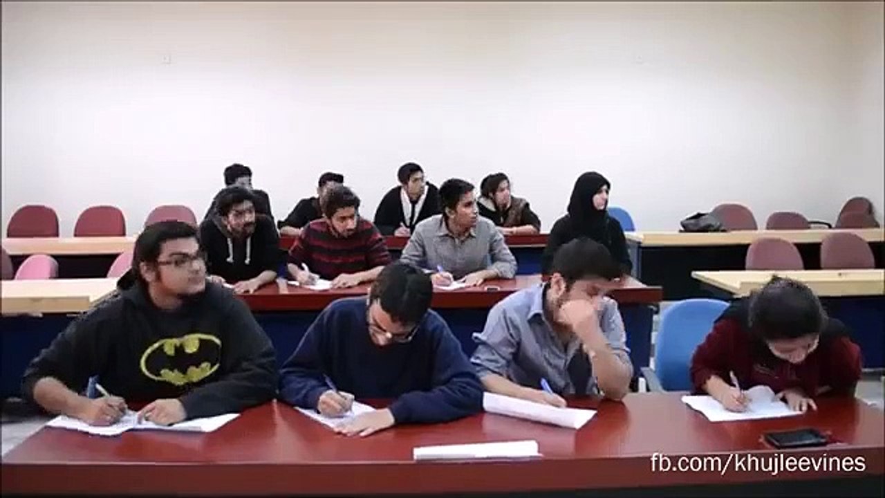 When teacher leaves the class funny video