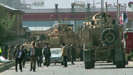 Taliban suicide attack targets NATO convoy in Kabul
