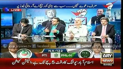 Special Transmission NA-122 with  KashifAbbasi & AmirMateen  11 Oct 2015 4:00 to 5:00 Pm