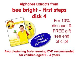 ABC songs and animation bee bright early learning DVDs